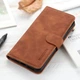 Чехол-книжка KHAZNEH Retro Wallet для Xiaomi Poco F3 / Redmi K40 / Redmi K40 Pro / Mi 11i - Brown - изображение 4