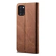 Чехол-книжка с кармашками UniCase Jeans Wallet для Samsung Galaxy A31 (A315) - Brown - изображение 4