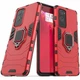 Чехол с подставкой Deexe Hybrid Case для OnePlus 9 Pro - Red - изображение 1