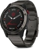 Спортивные часы Garmin Fenix 6 Pro Solar Titanium Carbon Gray Dlc With Titanium Dlc Band (010-02410-23) - изображение 1