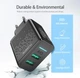 Зарядное устройство Floveme 2 USB 5V 2.4A 12W - изображение 5