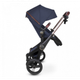 Дитяча Коляска 4в1 Shom Roberto Verino Elegance Midnight Black (Люлька + Прогулянка + Автокрісло + База) (від 0 до 3 років) Синій - зображення 6