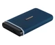 Зовнішній накопичувач SSD Transcend Portable USB 3.1 Gen 2 ESD370C 250GB (TS250GESD370C) - зображення 1
