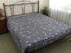 Простирадло Руно 114Б Fly Бязь 220х240 Grey (76.114Б_Fly grey) - зображення 1