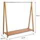 Стійка для одягу Fenster Модус 2П Бук 146x150x48,5 - зображення 3