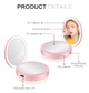 УМБ Power Bank SmartMirror 4000Mah з косметичним дзеркалом та LED підсвічуванням рожевий (MP-L3-P) - зображення 12