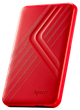 Жорсткий диск Apacer AC236 1TB 5400rpm 8MB AP1TBAC236R-1 2.5" USB 3.1 External Red - зображення 3