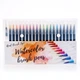 Набор акварельных маркеров Water Color Brush маркер - кисточка 20 цветов. Набор маркеров для рисования и скетчинга - изображение 1