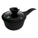 Ковш алюминиевый 1,3 л Black Pro New с антипригарным покрытием d-16 см Lessner 55872-16 LS - изображение 5
