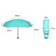 Мини зонт складной в футляре капсула Capsule Umbrella механический Blue \1 - изображение 3