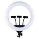 Кольцевая селфи лампа цветная 45 см 16 цветов RGB LED SOFT RING LIGHT MJ45 - изображение 7