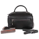 Сумочка-бочонок Luxury Leather Accessories з натуральної шкіри бронзового кольору,86837.19 - зображення 3