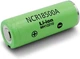 Аккумулятор 18500 литий-ионный (Li-Ion) Panasonic NCR18500A, 2040mAh, 3.8A, 4.2/3.6/2.75V, Green - изображение 1