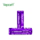 Аккумулятор 14500/AA литий-ионный (Li-Ion) Vapcell INR14500 L10, 1050mAh, 3A, 4.2/3.6/2.5V, Purple - изображение 3