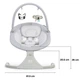 Кресло-качалка Kinderkraft Luli Gray (KKBLULIGRY0000) (5902533915668) - изображение 6