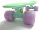 Скейт Penny Board. Мятный цвет. Светящиеся колеса. - изображение 3