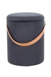 Набір з 2 пуфів Kayoom Сhest T125/2 Black - зображення 2