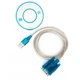 Кабель для передачи данных USB to COM 1.0m transparent Vinga (VCPUSBCOM) - изображение 3