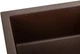 Кухонная мойка гранит GRANADO Mora marron GR2606 + сифон одинарный для кухонной мойки Nova - изображение 6