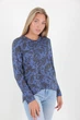 Кофта женская MissFashion 3035 (Синий 44) - изображение 2
