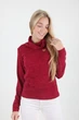 Кофта женская MissFashion 7030 хомут (Красный 44) - изображение 4