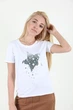 Футболка MissFashion 6066 з принтом (Білий 48) - зображення 2