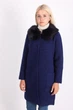 Пальто LadiesFashion 1638 з гудзиками (Синій XL/XXL) - зображення 3
