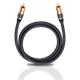 Сабвуферний кабель RCA-RCA Oehlbach NF 200 Subwoofercable 2,0m Black - зображення 2
