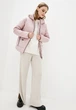 Демисезонная женская короткая куртка oversize Modniy OAZIS 44-46 Розовый (90417/4 44-46) - изображение 2