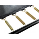 Батут Exit Toys Elegant Premium 214 х 366 см прямоугольный с защитной сеткой Зеленый - изображение 4