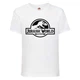 Футболка детская Парк Юрского Периода 0010 (Jurassic Park) белая (JPK wh 0010) 104 см - изображение 1