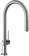Смеситель-кран кухонный HANSGROHE Talis 72801000 с выдвижным изливом 2 режима - изображение 1