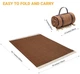 Пікніковий килимок KingCamp Elsa KP2011 Beige/Coffee (KP2011_BEIGE/COFFEE) - зображення 2