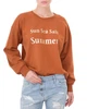 Світшот жіночий MISS MISS (0041233004/9) Коричневий S - изображение 4