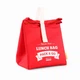 Термосумка Lunch Bag (Ланч Бег) Pack and Go "Lunch Bag L" красный (LB201) - изображение 3