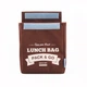 Термосумка Lunch Bag (Ланч Бег) Pack and Go "Lunch Bag M" коричневий (LB304) - зображення 2