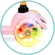 Самокат триколісний QKids Lumis Orange (HUBA00005) (5900495890184) - зображення 4