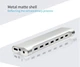 USB-хаб Blueendless H4063U3 USB 3.0 7 портів з блоком живлення hub концентратор - зображення 3