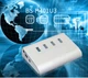 USB-хаб Blueendless H401U3 USB 3.0 4 порти hub концентратор - зображення 2