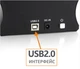 Док-станція Shuole USB 2.0 2.5"/3.5" HDD/SSD - зображення 3