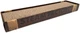 Когтеточка с кошачьей мятой из гофрокартона Croci Homedecor Essence Wenge 48*12,5*5 см - изображение 1