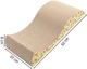 Когтеточка из гофрокартона 50*22*8 см с кошачьей мятой Croci Wavy - изображение 7