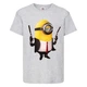 Футболка Міньйони 2 (Minions) сіра (MIN gr 2) 128 см - зображення 1
