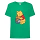 Футболка детская Винни Пух 004 (Winnie Pooh) зеленая (WIP grn 004) 116 см - изображение 1