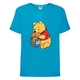 Футболка детская Винни Пух 004 (Winnie Pooh) синяя (WIP blu 004) 98 см - изображение 1