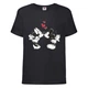 Футболка детская Микки Маус 006 (Mickey Mouse) черная (MMS blc 006) 116 см - изображение 1