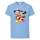 Футболка детская Микки Маус 012 (Mickey Mouse) голубая (MMS lbl 012) 104 см - изображение 1