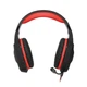 Геймерская стереофоническая гарнитура Sven AP-G988MV black-red (кожаная) Джек 3,5мм - изображение 2