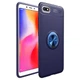 Чохол TPU Ring для Honor 7A / DUA-L22 оригінальний бампер з кільцем Blue - зображення 1