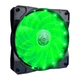 Вентилятор 1stPlayer A1-15LED Green bulk - изображение 2